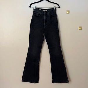Levi’s 70s Flare Black Jeans